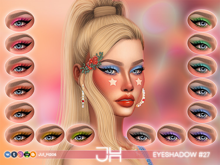 Eyeshadow #27 For Sims 4