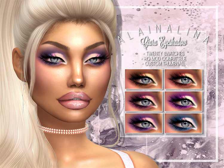 Ciara Eyeshadow Sims 4 Cc Screenshot