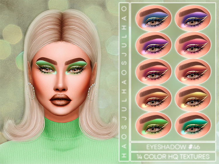 Eyeshadow #46 Sims 4 Cc
