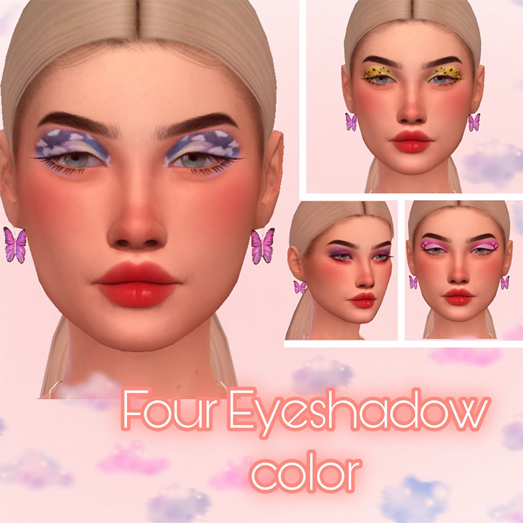 Eye Shadow Aesthetic For Sims 4