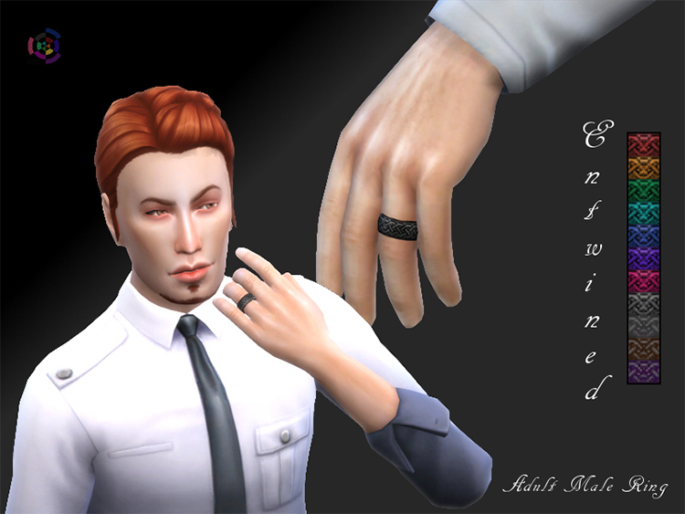 Custom Entwined Ring Cc For Ts4