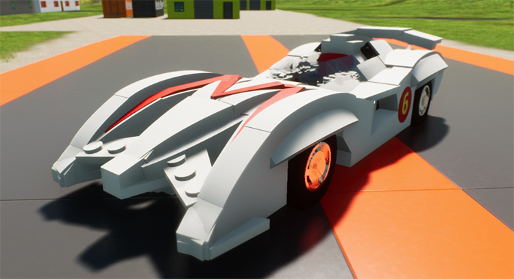 Mach 6 Speed Racer Car - Brick Rigs Mod