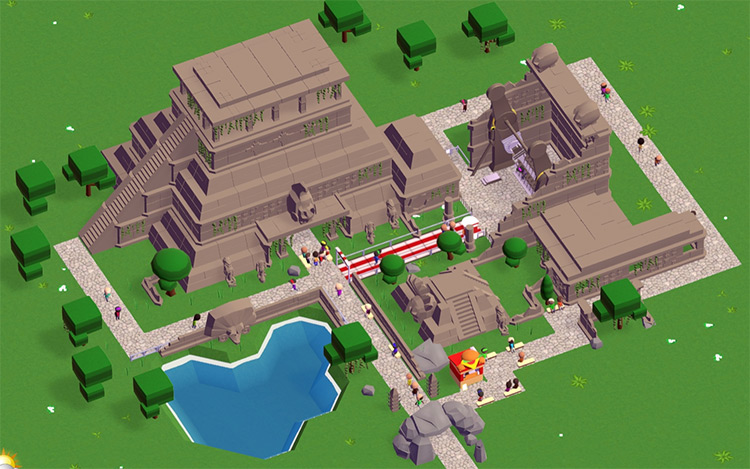 Maya Parkitect Mod Screenshot